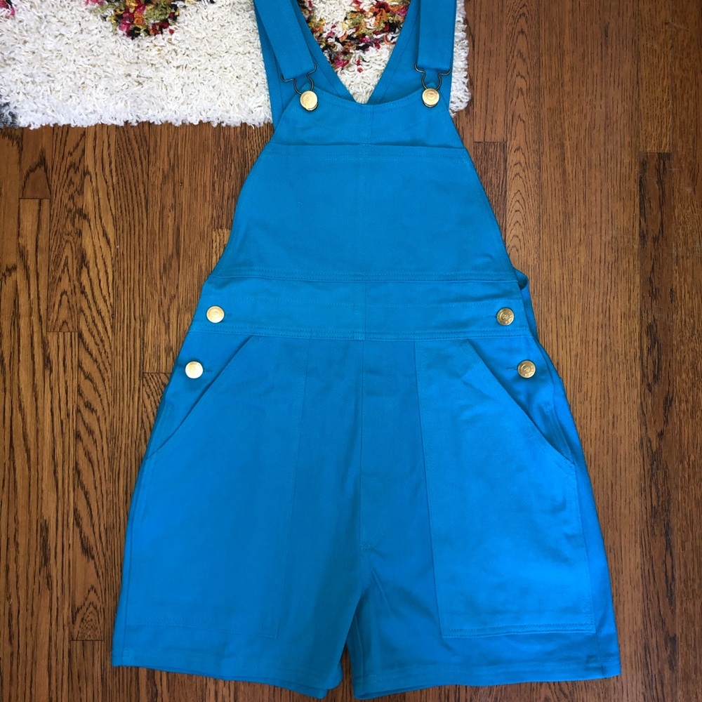 Big Bud Press Shorteralls in Bright Blue